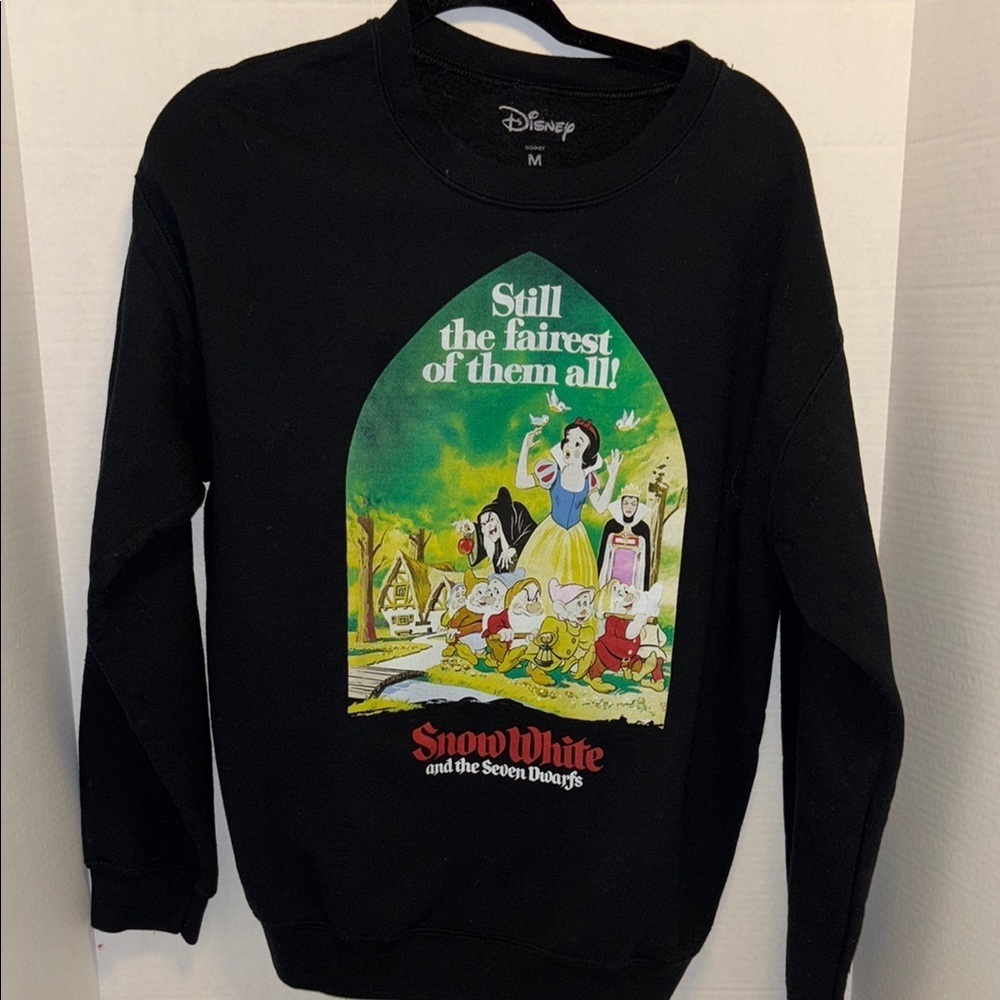 Disney Black Snow White Sweatshirt
Size Medium